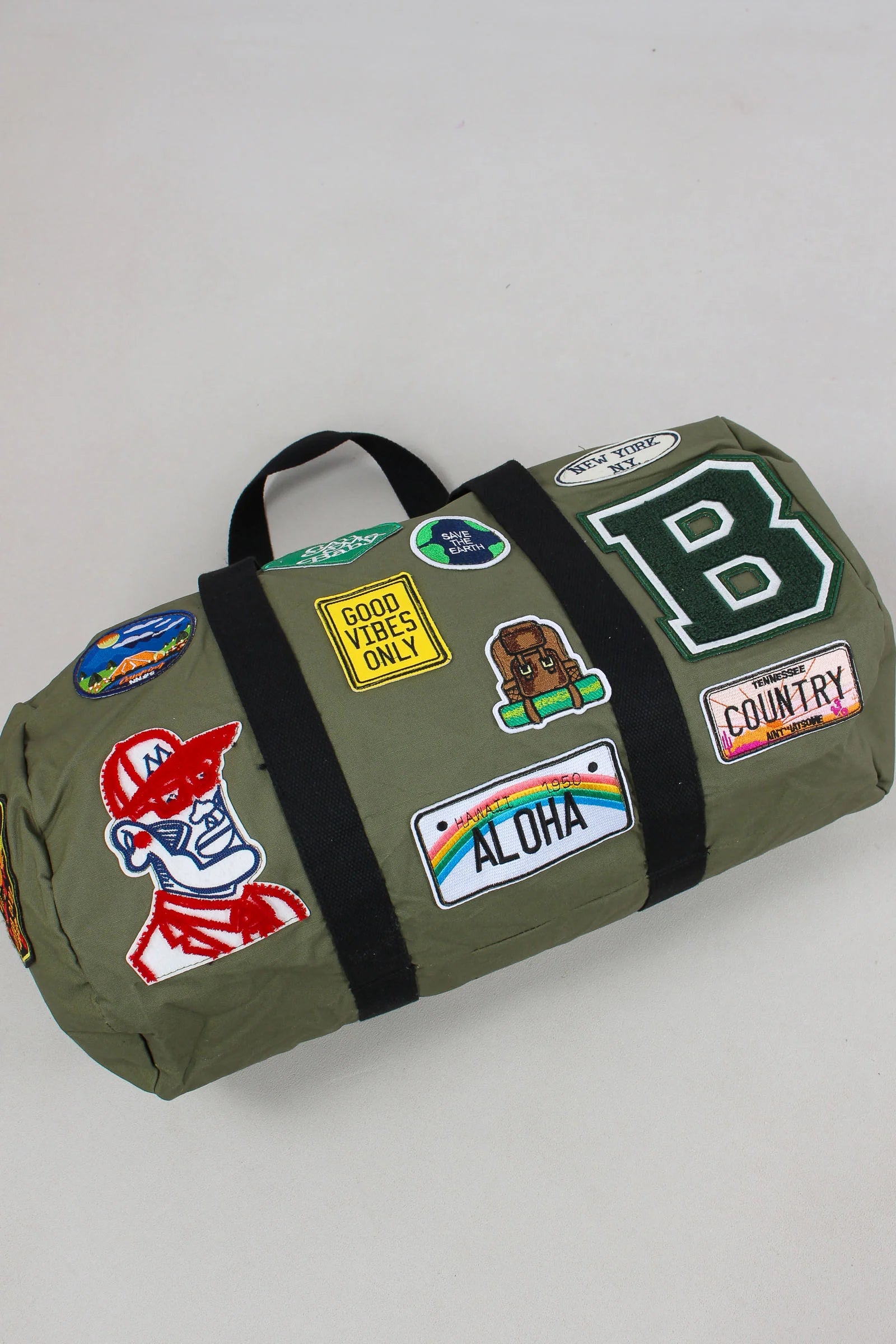 ZAINO BORSONE VERDE PATCH - BERNA  - ART. 261258 30
