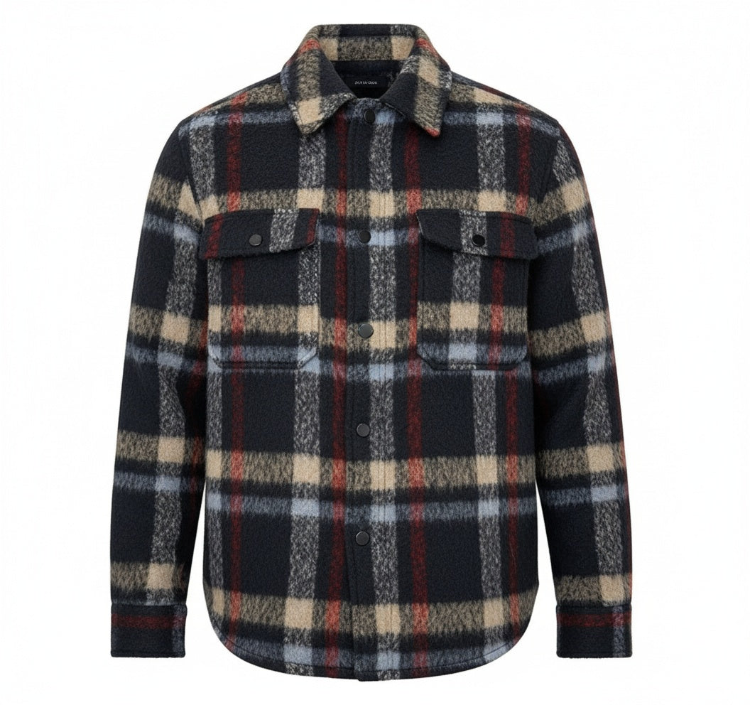 GIACCA GIUBBINO CHECK - ONLY&SONS - ART. 22030156 - COL. PARISIAN NIGHT