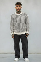 GIROCOLLO PANNOCCHIA BICOLORE - BERNA - ART. 233110338 - COL. PANNA / PERLA