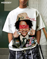 T-SHIRT NOISSEY  BOXYFIT  OVERSIZED BIANCA ART SCOUT