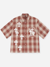 CAMICIA M/M CROPPED NOISSEY CROCI