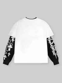 T-SHIRT LONG SLEEVE  NOISSEY DOPPIA MAGLIA ART HIP HOP