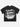 T-SHIRT NOISSEY  BLACK OVERSIZE ART BOCCA CROCE