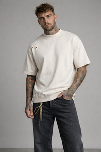 T-SHIRT FELPA DESTROY RELAXED  PIU' COLORI  - BERNA - ART. 261245