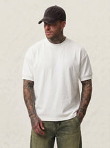 T-SHIRT NEW JOB BRAND BASICA CON POLSINO SULLA MANICA ART T692