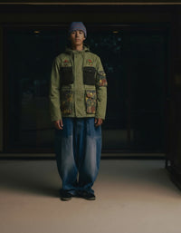 GIACCA CON CAPPUCCIO + PATCH - BERNA - ART. 25124330 - COL. VERDE MILITARE