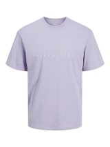 T-SHIRT JACK & JONES BAMBINO LILLA E WHITE ART 12237435
