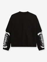 T-SHIRT LONG SLEEVE BLACK ART GORILLA