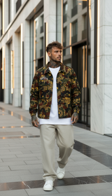 GIACCA RICAMO HAKUNA MATATA - BERNA - ART. 25122730 - COL. CAMOU