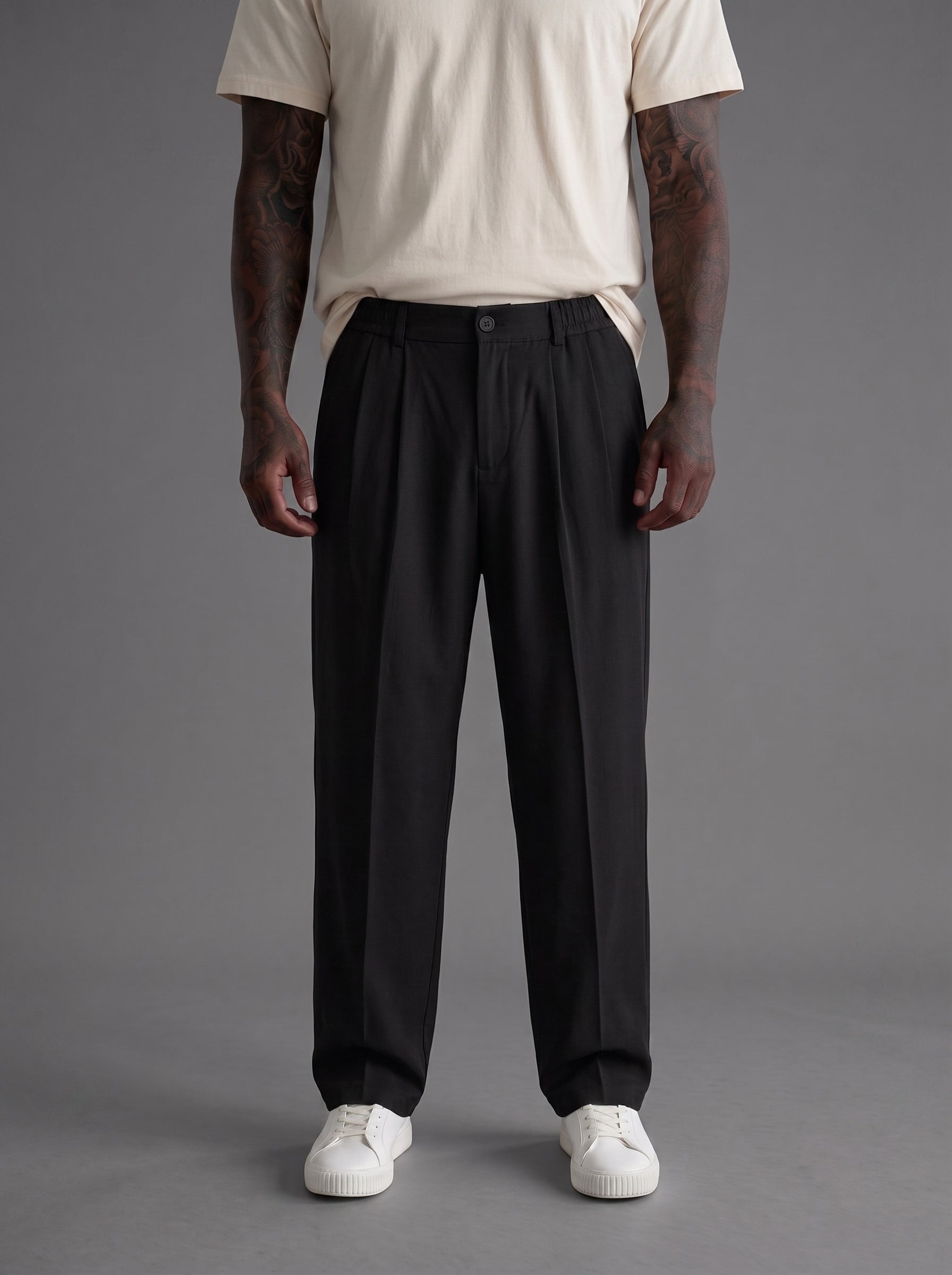 PANTALONE CON ELASTICO IN VITA - NEW JOB BRAND - ART. TREMITY  FW