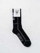 CALZE BERNA ITALIA SPUGNA UNISEX BLACK&WHITE LOGO RETRO