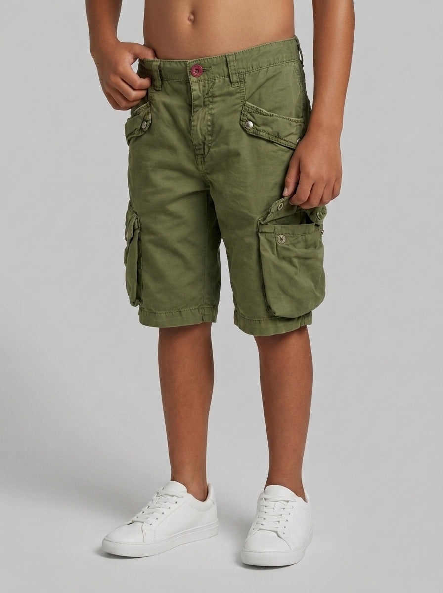 BERMUDA BERNA KIDS BAMBINO TASCONE 3 VERDE ART 23072 6