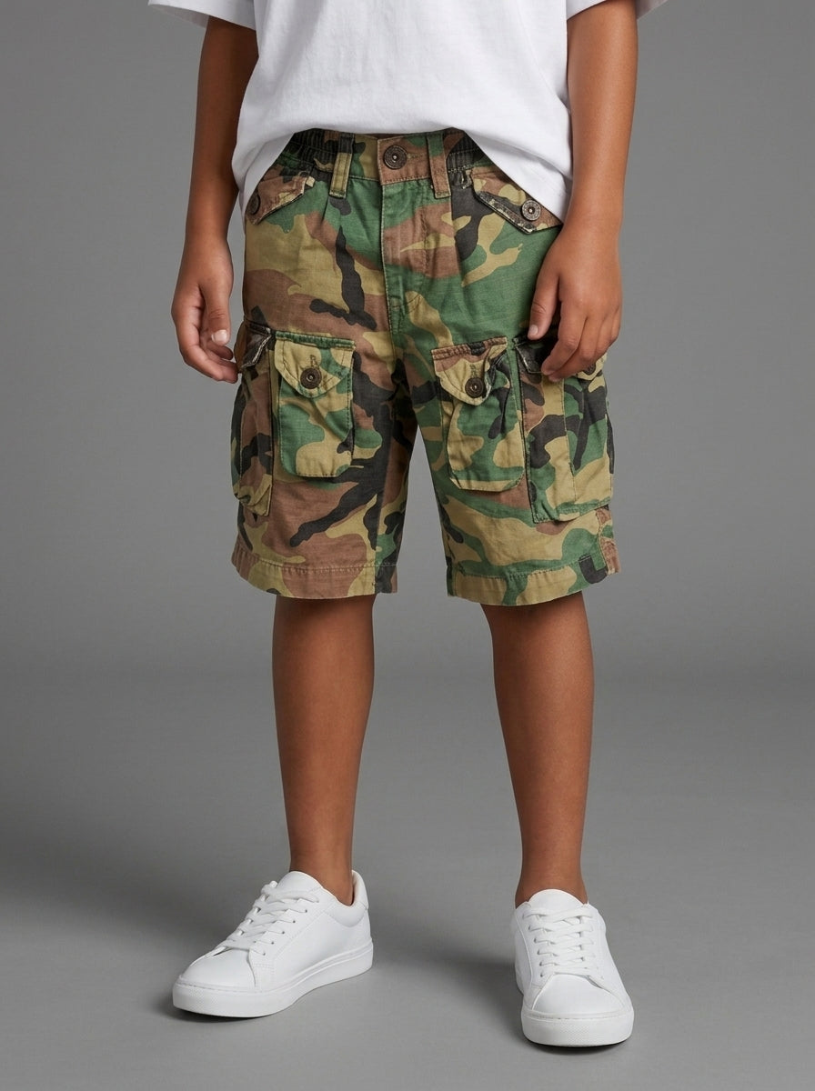 BERMUDA BERNA KIDS BAMBINO CAMO MILITARE K 23071 8