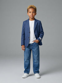 GIACCA BERNA KIDS BLU ART 3BA1 1134