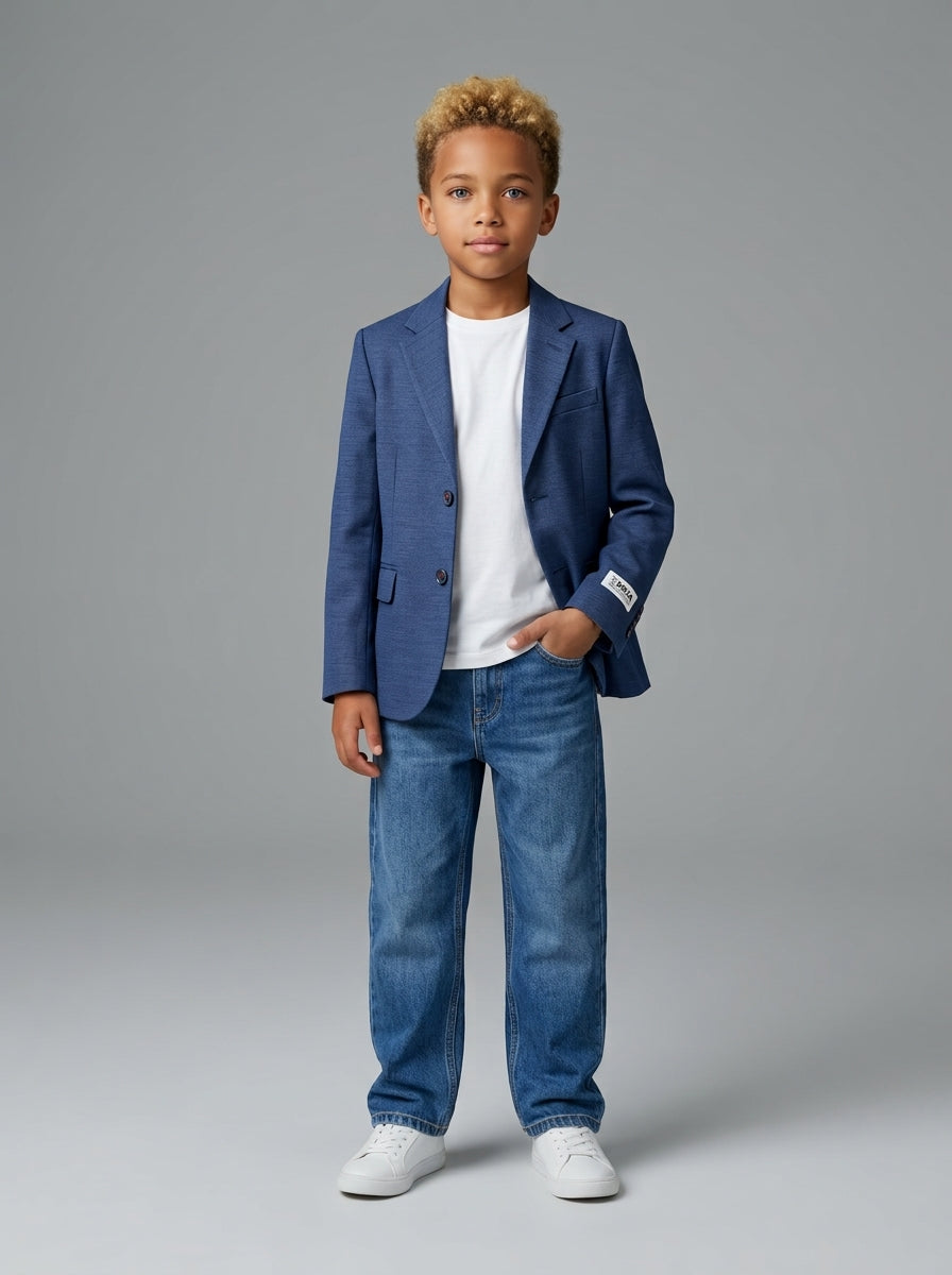 GIACCA BERNA KIDS BLU ART 3BA1 1134