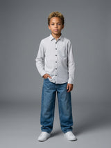 CAMICIA BERNA KIDS BIANCO K 23577 2