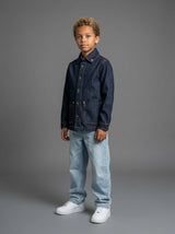 GIUBBINO BERNA KIDS  CAMICIONE DARK DENIM ART 240209 30