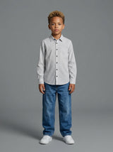 CAMICIA BERNA KIDS BIANCO K 23577 2