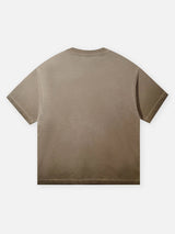 T-SHIRT NOISSEY BROWN OVERSIZE ART BOCCA GOLDEN LEOPARD