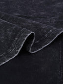 T-SHIRT OVERSIZE CON STAMPA BAD BOY HEADBAND PEARL NERO  - NOISSEY