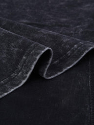 T-SHIRT OVERSIZE CON STAMPA BAD BOY HEADBAND PEARL NERO  - NOISSEY