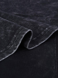 T-SHIRT OVERSIZE CON STAMPA BAD BOY HEADBAND PEARL NERO  - NOISSEY