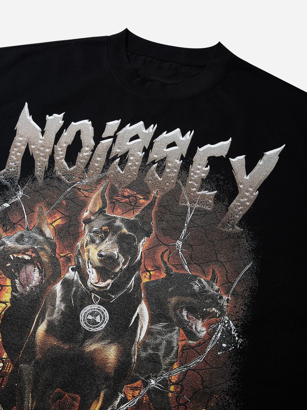 T-SHIRT CROPPED OVER NOISSEY NERO DOBERMAN