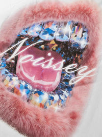 T-SHIRT NOISSEY BOXYFIT OVERSIZE BIANCA ART BOCCA PELLICCIA