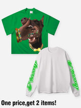 FELPA NOISSEY GIROCOLLO CON CYBER DOBERMAN