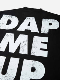 T-SHIRT NOISSEY  BLACK  BOXYFIT OVERSIZE ART DAP ME UP
