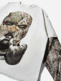 T-SHIRT MANICA LUNGA PASSAMONTAGNA   - NOISSEY