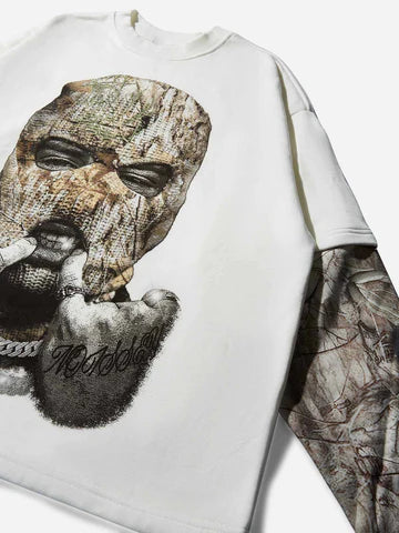 T-SHIRT MANICA LUNGA PASSAMONTAGNA   - NOISSEY