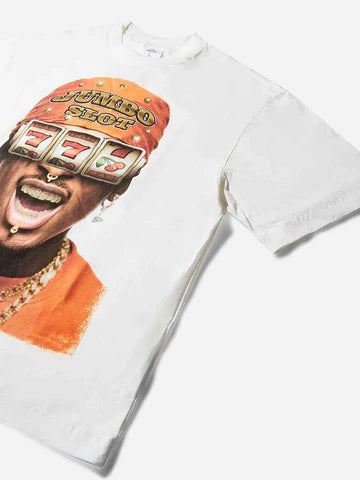 T-SHIRT  OVERSIZE JUMBO SLOT CHARACTER   -  NOISSEY