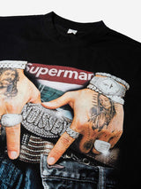 T-SHIRT CROPPED OVER NOISSEY NERO SUPERMAN