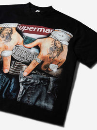 T-SHIRT CROPPED OVER NOISSEY NERO SUPERMAN