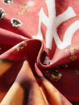 T-SHIRT BOXY  OVERSIZE  STAMPA BAD BOY & RED DIAMOND BEANIE  - NOISSEY