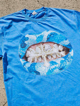 T-SHIRT NOISSEY OVERSIZE  ICY BLUE ART BOCCA DIAMON CAMO PRINT