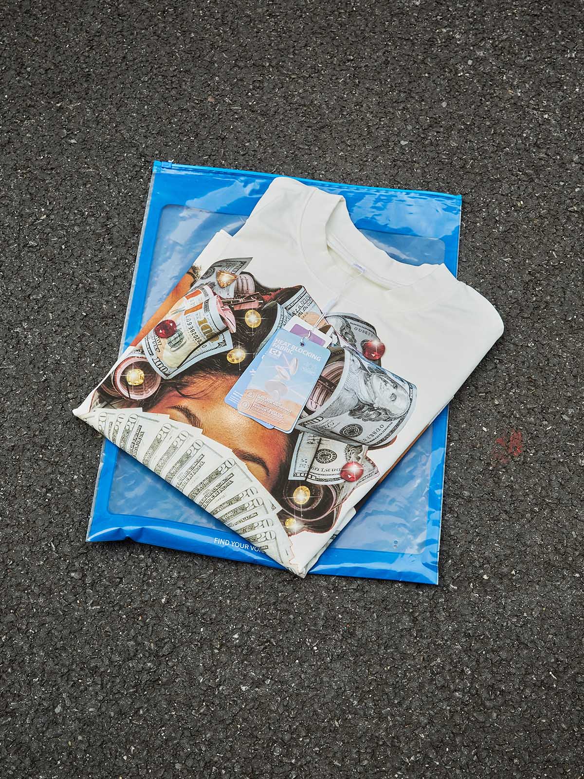 T-SHIRT NOISSEY OVERSIZE BIANCA ART BIGODINI