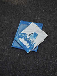 T-SHIRT NOISSEY LONG SLEVE STAMPA BOCCA BLU