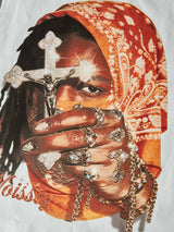 T-SHIRT CANOTTA NOISSEY WHITE ART BANDANA
