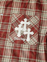 CAMICIA M/M CROPPED NOISSEY CROCI