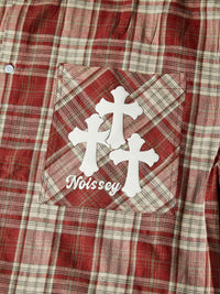 CAMICIA M/M CROPPED NOISSEY CROCI