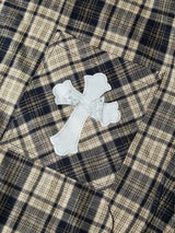 CAMICIA M/M CROPPED NOISSEY CROCI LEOPARD