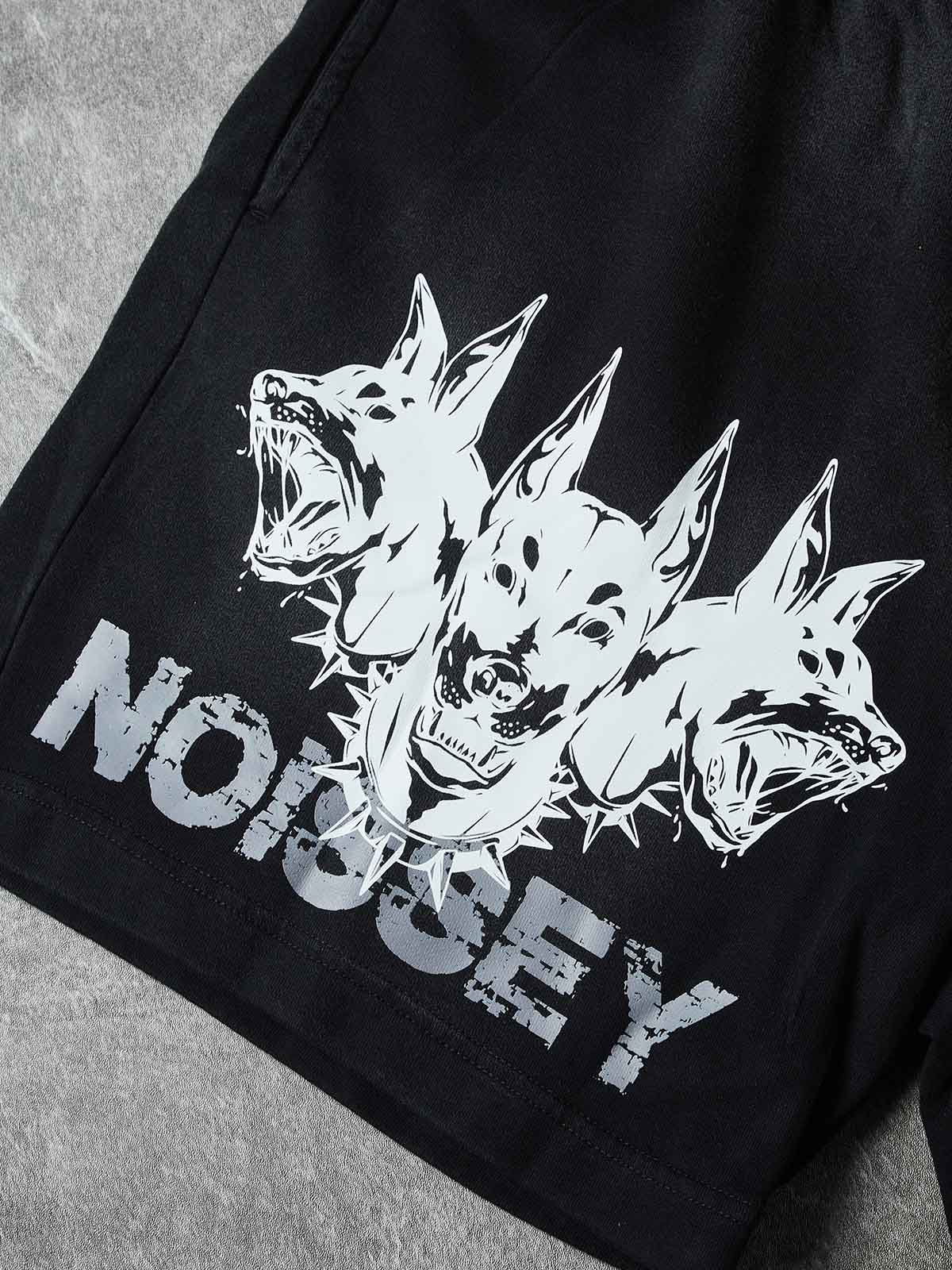 BERMUDA NOISSEY  VINTAGE NERO DOBERMAN