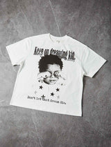 T-SHIRT NOISSEY WHITE ART DREAMING KID