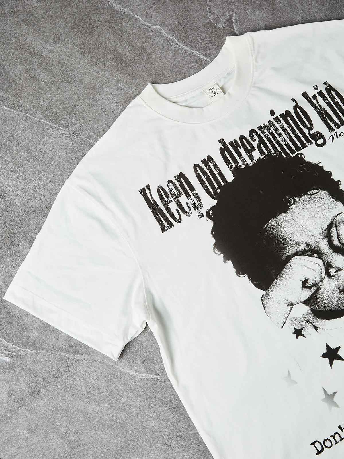 T-SHIRT NOISSEY WHITE ART DREAMING KID