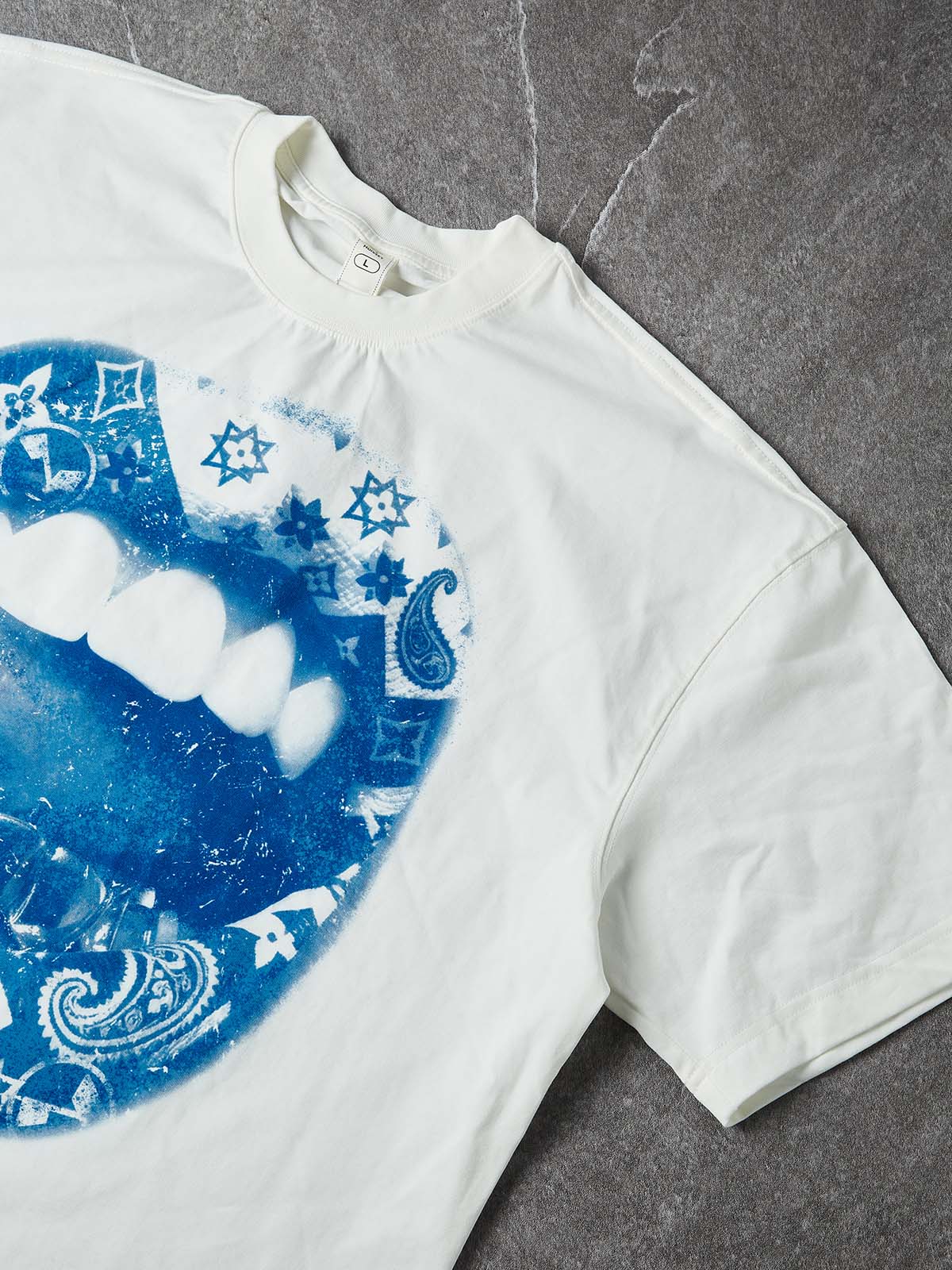 T-SHIRT CROPPED OVER NOISSEY BIANCO BOCCA