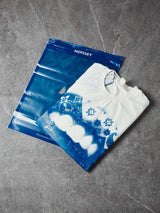 T-SHIRT BOXYFIT OVERSIZE  NOISSEY BIANCO BOCCA BLUE