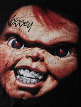 T-SHIRT NOISSEY  BLACK  BOXYFIT OVERSIZE TAGLIO VIVO ART CHUCKY