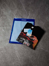 T-SHIRT NOISSEY  BLACK  BOXYFIT OVERSIZE ART BURNT OUT
